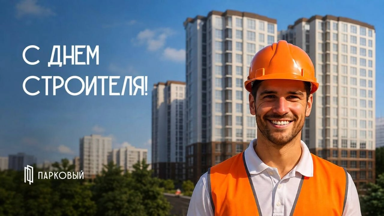 ЖК Парковый поздравляет с Днём строителя